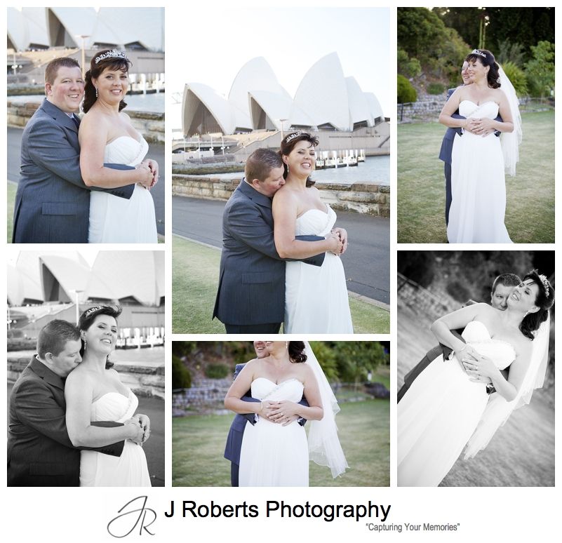 Bridal portraits sydney opera house - sydney wedding photography 